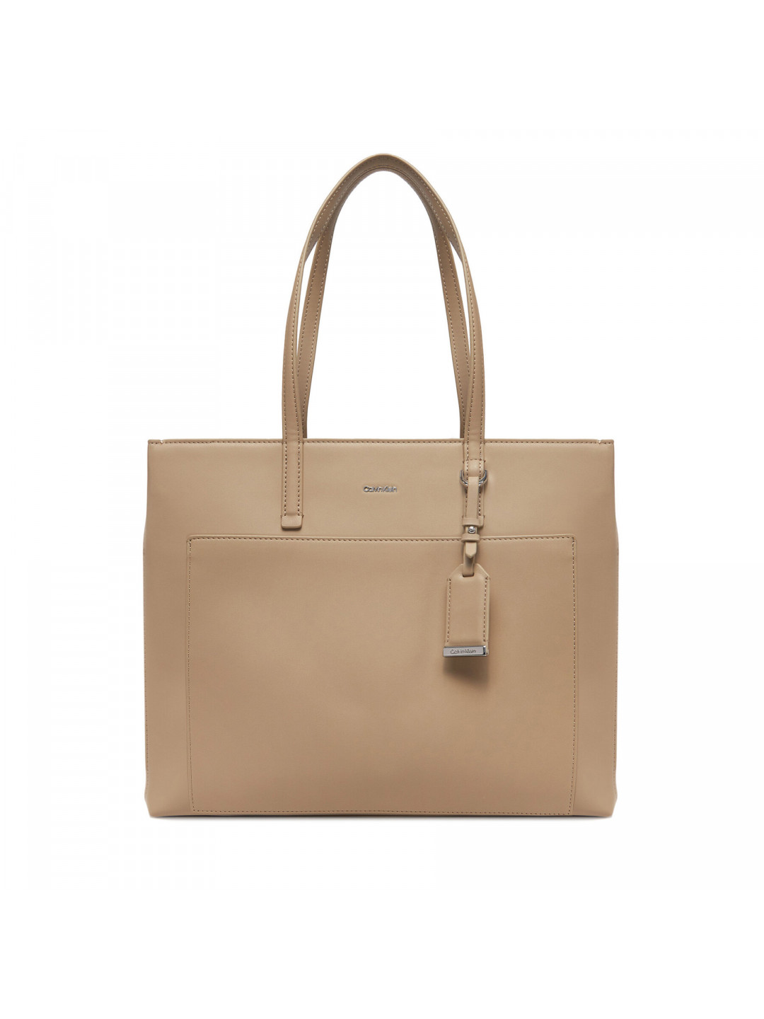 Kabelka Calvin Klein Ck Must Medium Shopper W Pocket K60K613019 Béžová